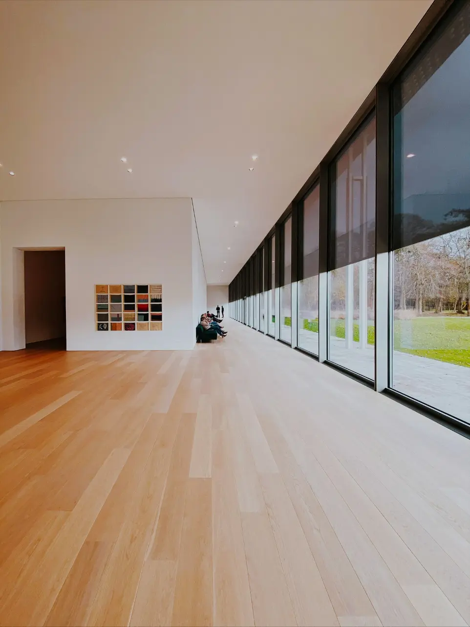 Parquet droit grande superficie 