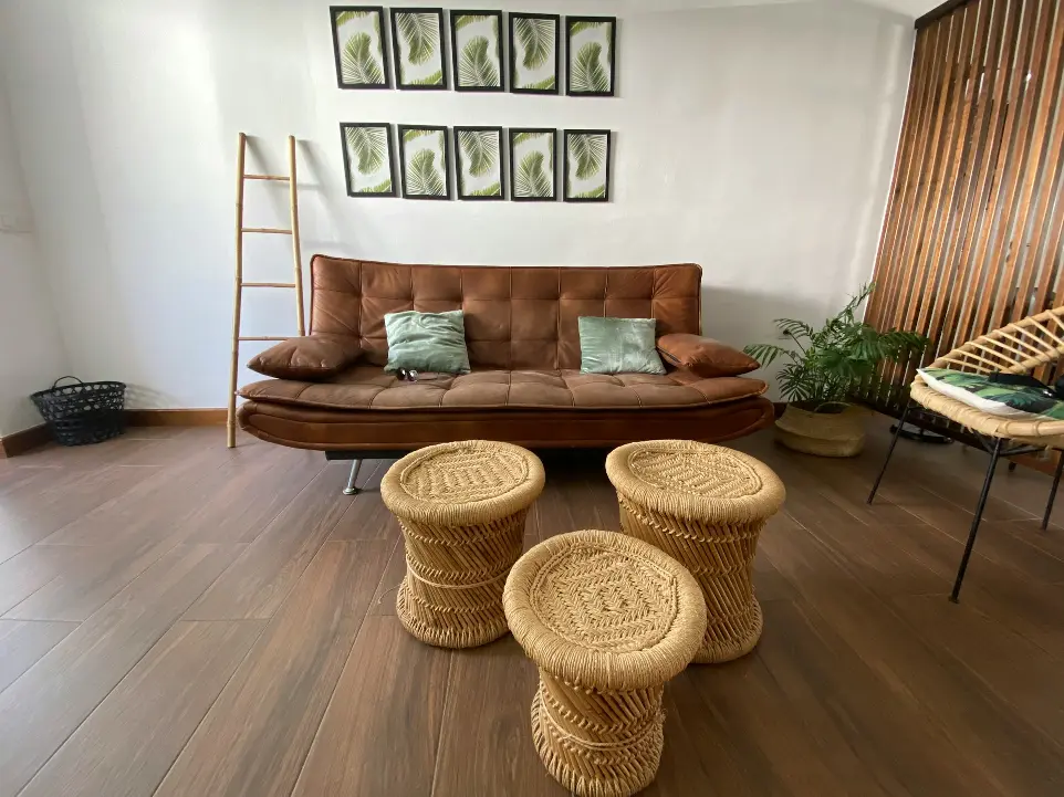 Parquet en bois exotique 